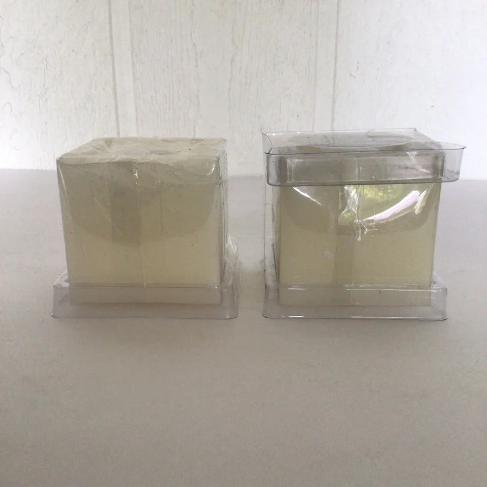 RESTORATION HARDWARE LUMINARY CANDLES SET OF TWO NWT